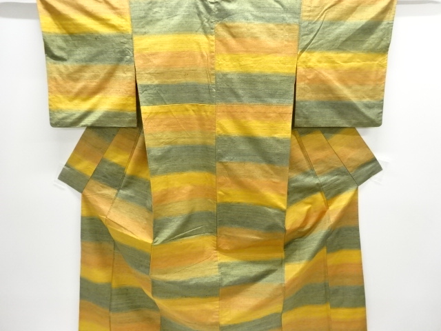 Japanese Kimono / Tsumugi Omeshi Silk